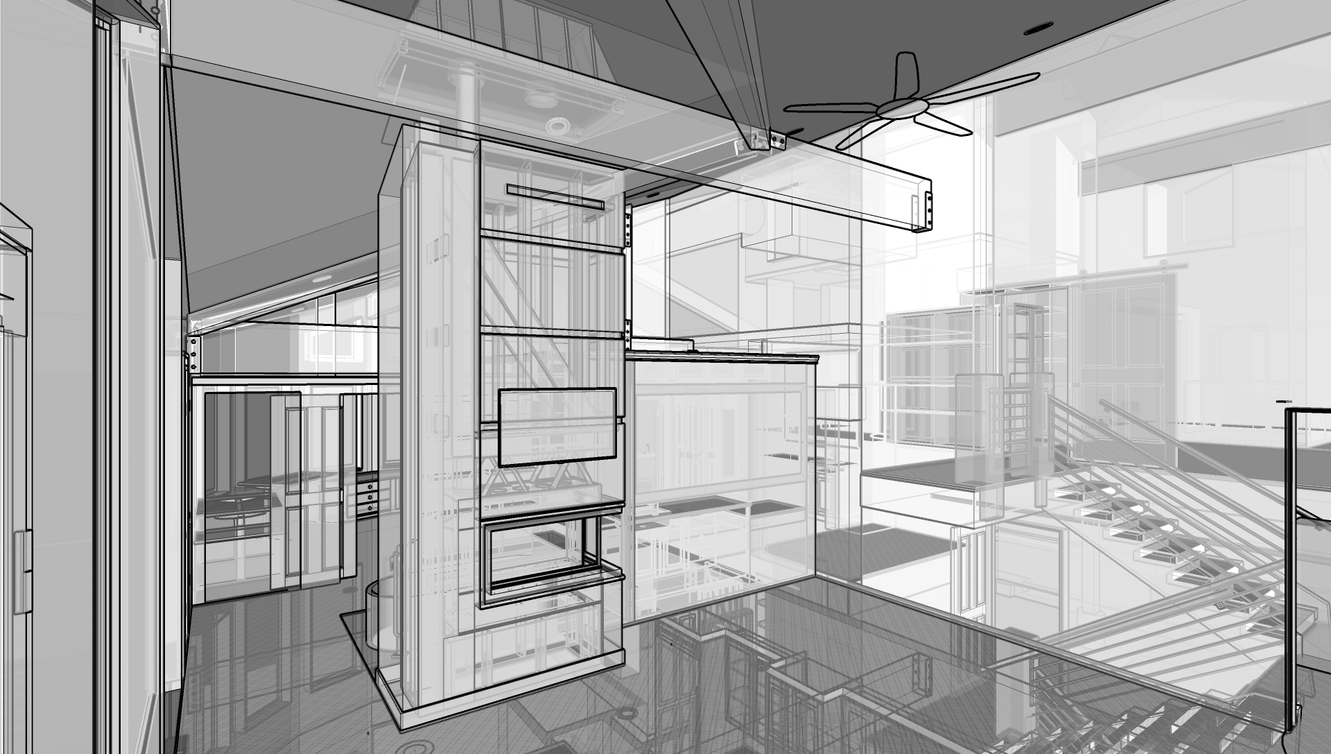 Structural Steel Deck Design in Deer Valley, Utah by Tarsier 3D Studio